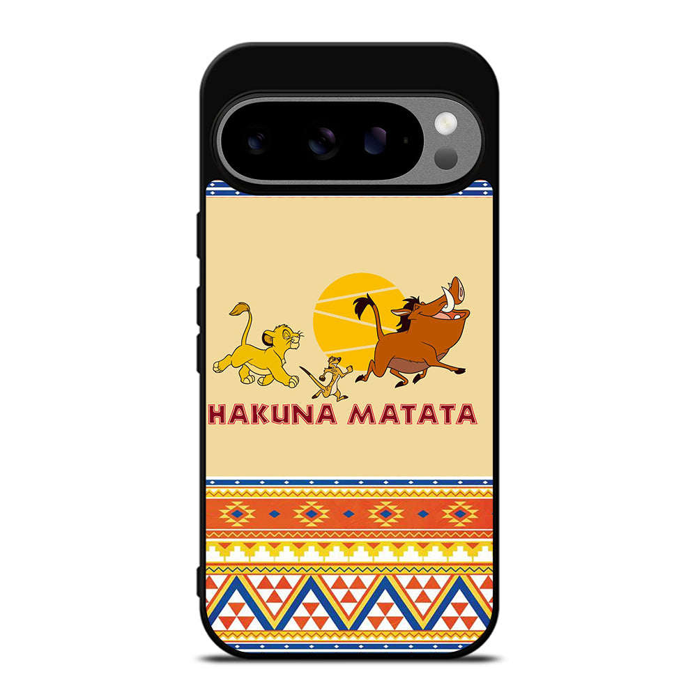 HAKUNA MATATA LION KING AZTEC 4 Google Pixel 9 Pro XL Case Cover