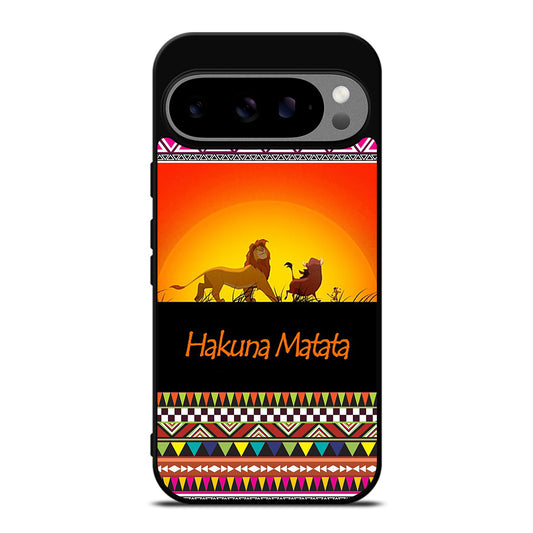 HAKUNA MATATA LION KING AZTEC 5 Google Pixel 9 Pro XL Case Cover