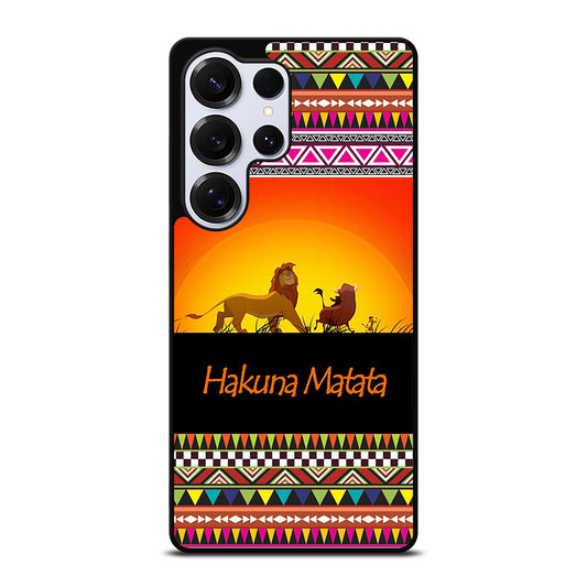HAKUNA MATATA LION KING AZTEC 5 Samsung Galaxy S25 Ultra Case Cover