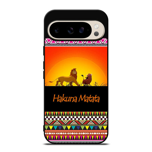 HAKUNA MATATA LION KING AZTEC 5 Google Pixel 9 Pro Case Cover
