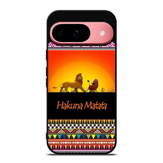 HAKUNA MATATA LION KING AZTEC 5 Google Pixel 9 Case Cover