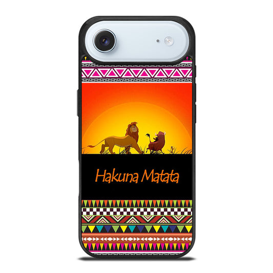 HAKUNA MATATA LION KING AZTEC 5 iPhone Air Case Cover