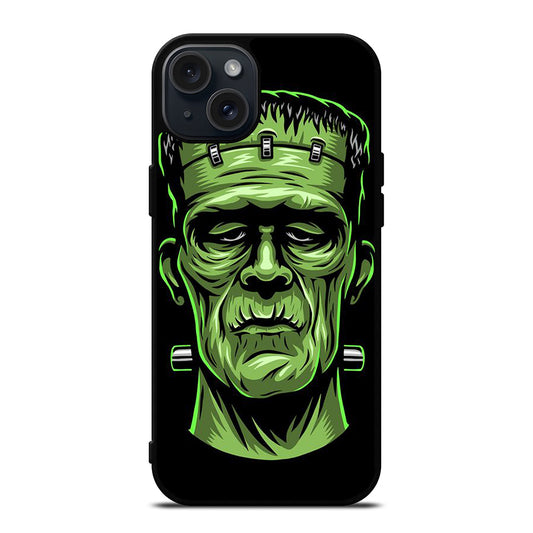 HALLOWEEN FRANKENSTEIN CARTOON iPhone 15 Plus Case Cover