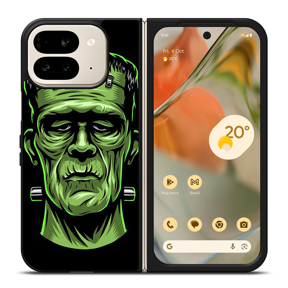 HALLOWEEN FRANKENSTEIN CARTOON Google Pixel 9 Pro Fold Case Cover