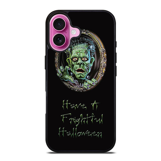 HALLOWEEN FRANKENSTEIN HALLOWEEN QUOTE iPhone 16 Plus Case Cover