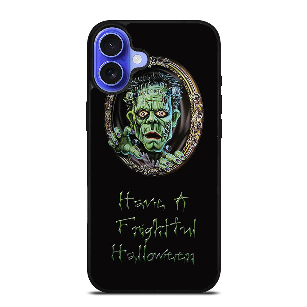 HALLOWEEN FRANKENSTEIN HALLOWEEN QUOTE iPhone 16 Case Cover