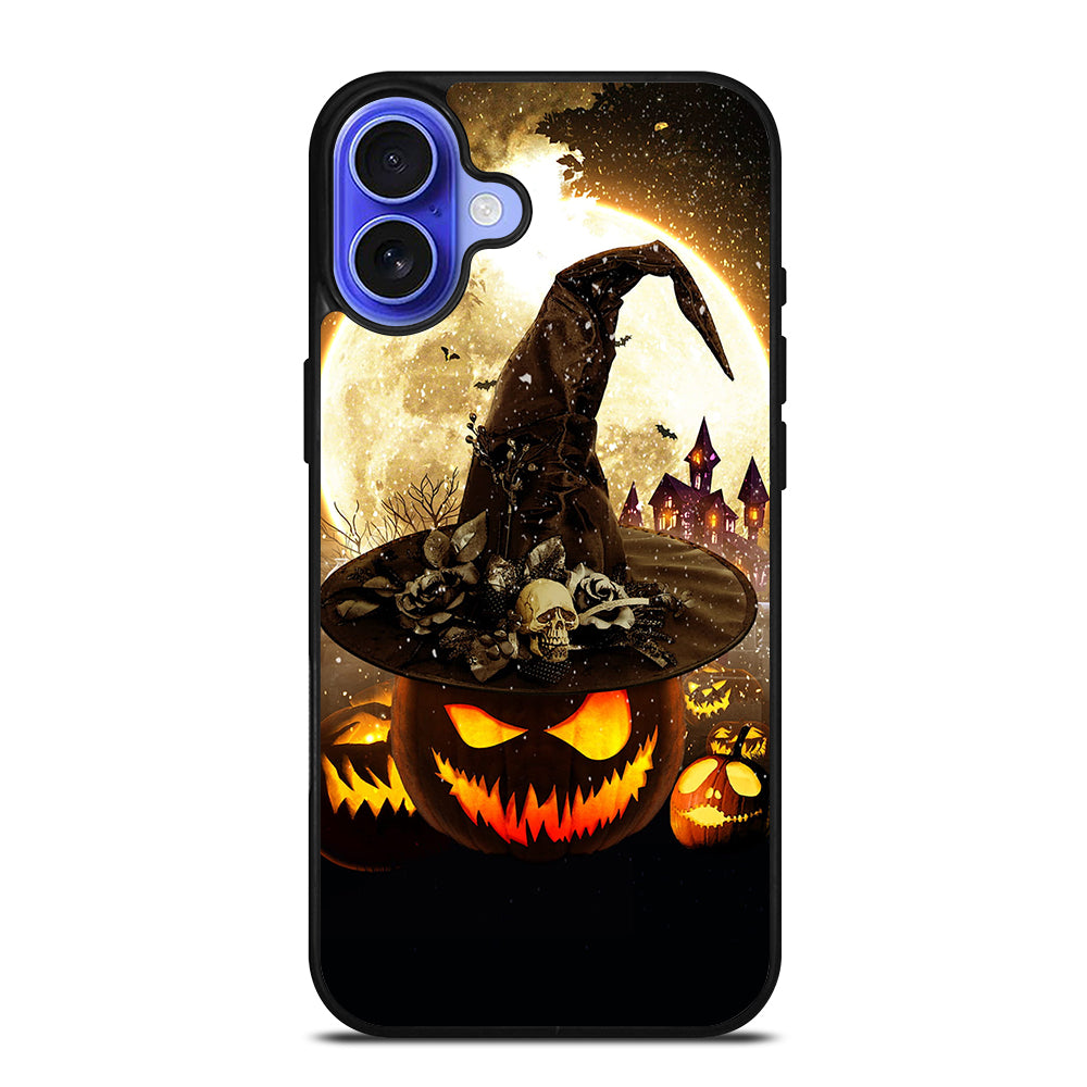HALLOWEEN WITCH PUMPKIN 4 iPhone 16 Case Cover