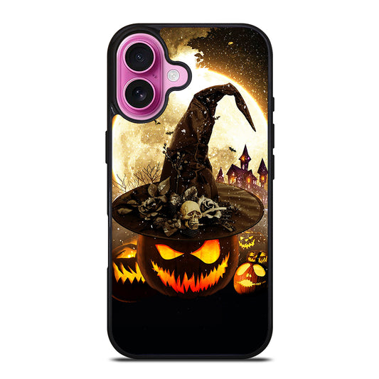 HALLOWEEN WITCH PUMPKIN 4 iPhone 16 Plus Case Cover