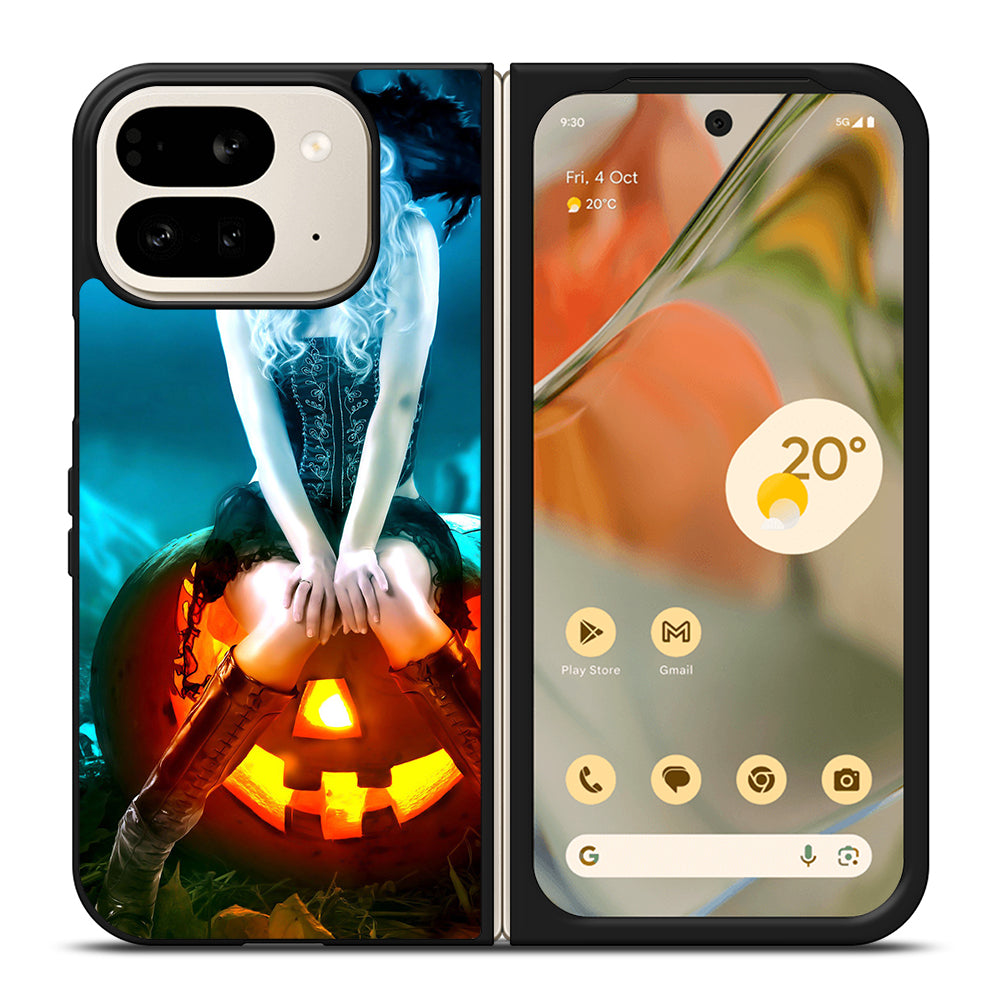 HALLOWEEN WITCH PUMPKIN 5 Google Pixel 9 Pro Fold Case Cover