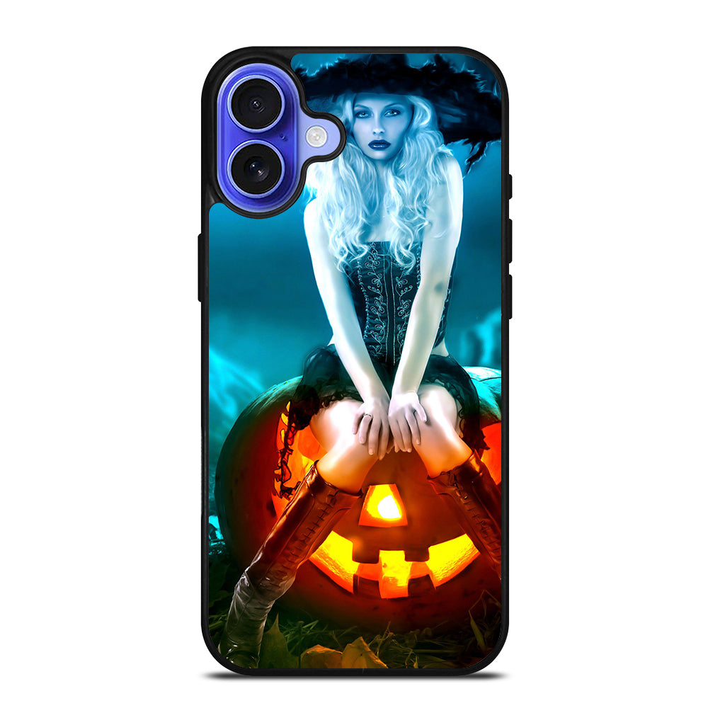 HALLOWEEN WITCH PUMPKIN 5 iPhone 16 Case Cover