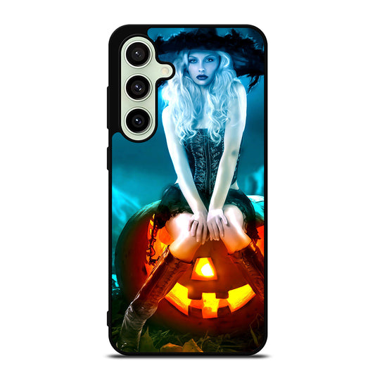 HALLOWEEN WITCH PUMPKIN 5 Samsung Galaxy S24 FE Case Cover