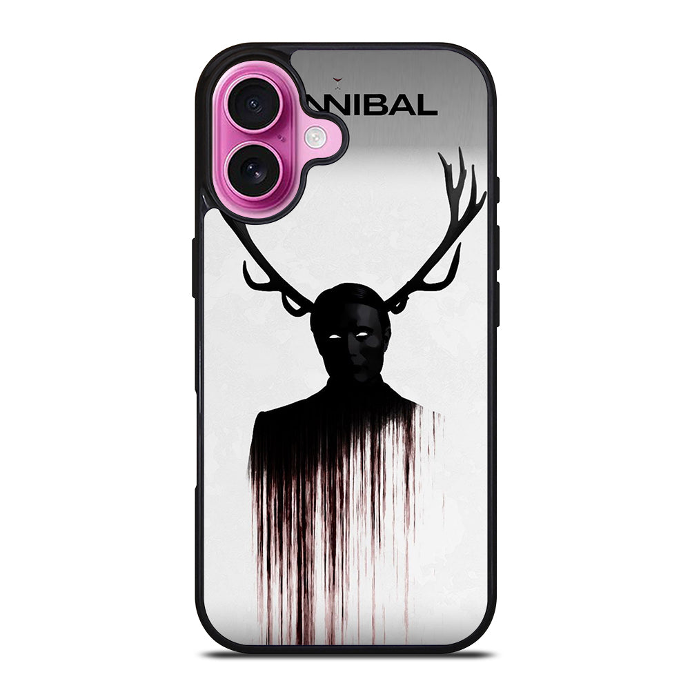 HANNIBAL LOGO iPhone 16 Plus Case Cover