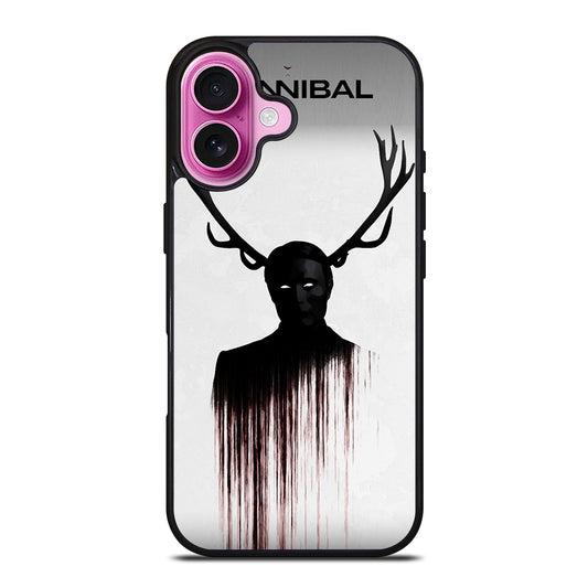 HANNIBAL LOGO iPhone 16 Plus Case Cover