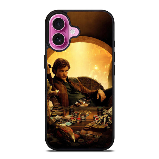HANS SOLO STAR WARS MOVIE iPhone 16 Plus Case Cover