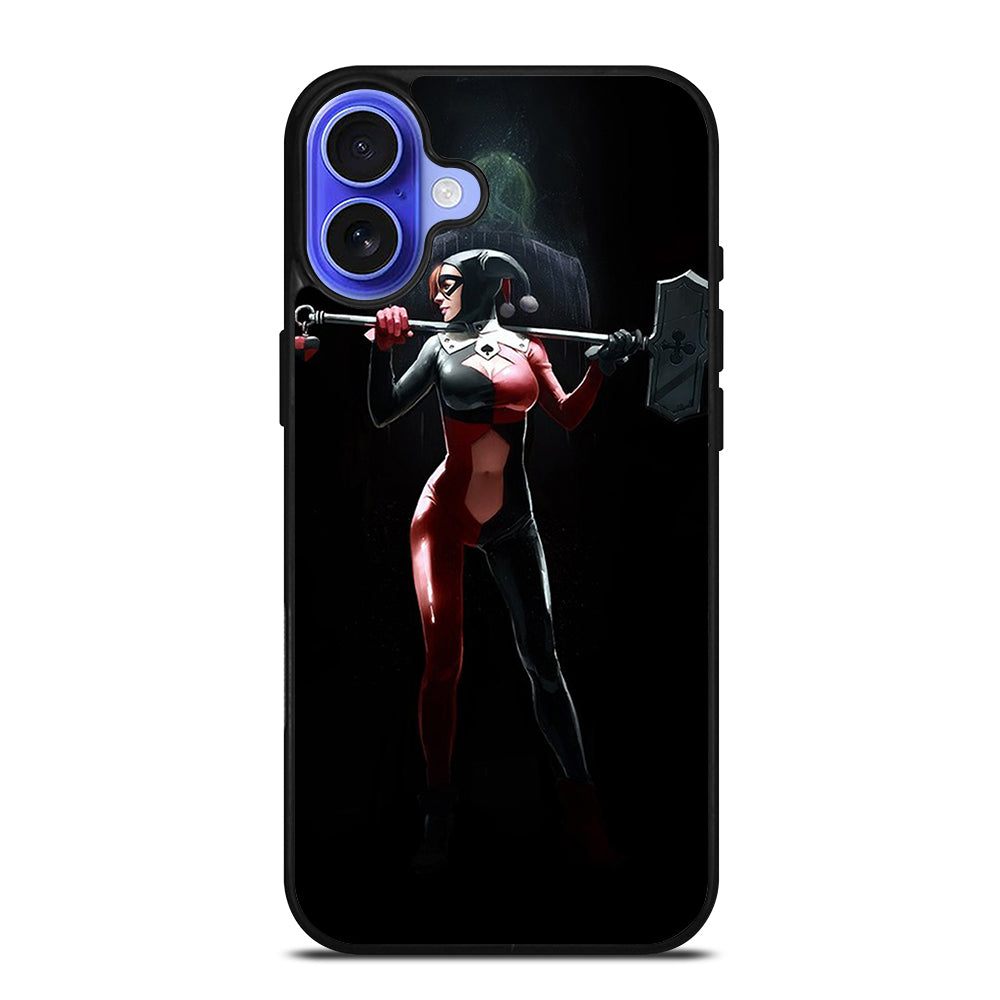 HARLEY QUINN MALLET iPhone 16 Case Cover