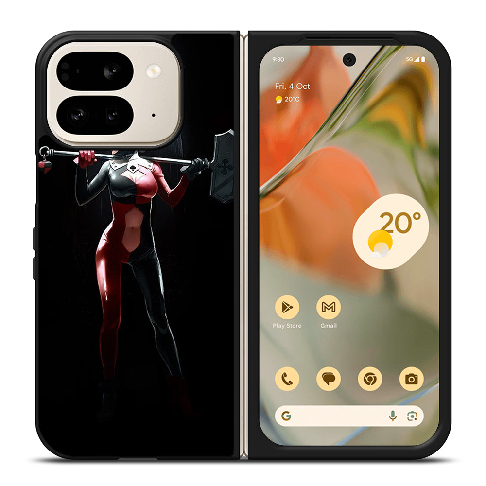 HARLEY QUINN MALLET Google Pixel 9 Pro Fold Case Cover