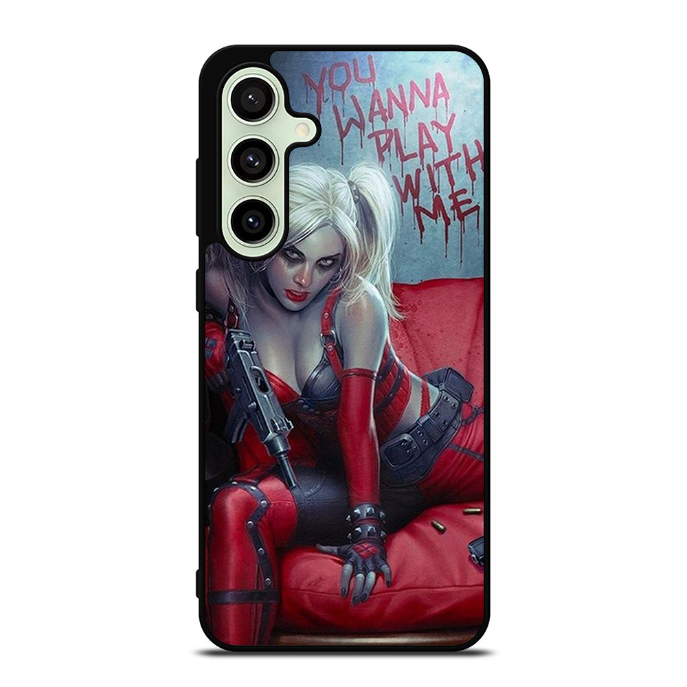 HARLEY QUINN QUOTE Samsung Galaxy S24 FE Case Cover