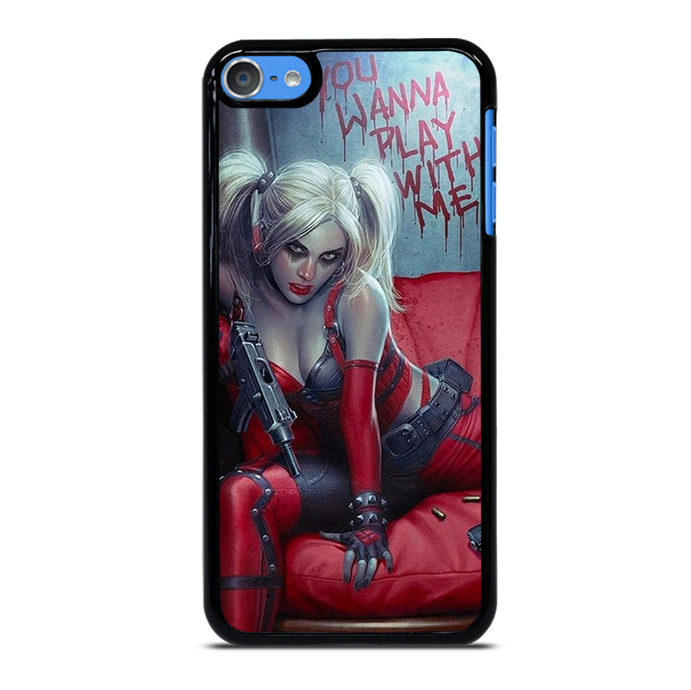 HARLEY QUINN QUOTE iPod Touch 7 Case Cover