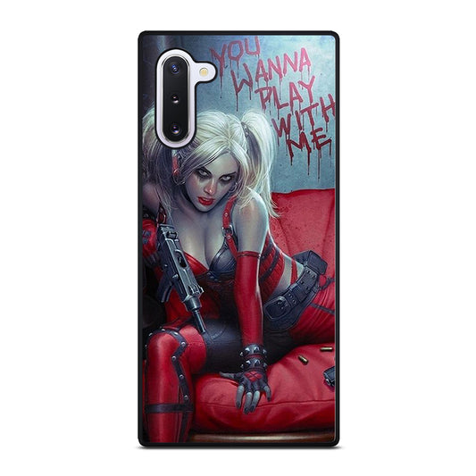 HARLEY QUINN QUOTE Samsung Galaxy Note 10 Case Cover