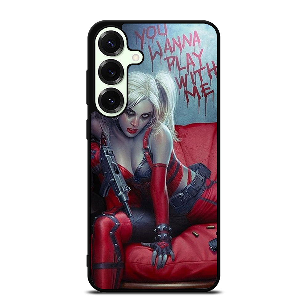 HARLEY QUINN QUOTE Samsung Galaxy S25 Plus Case Cover