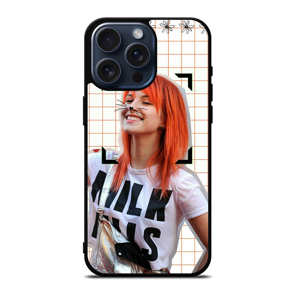 HAYLEY WILLIAMS PARAMORE CUTE iPhone 15 Pro Max Case Cover
