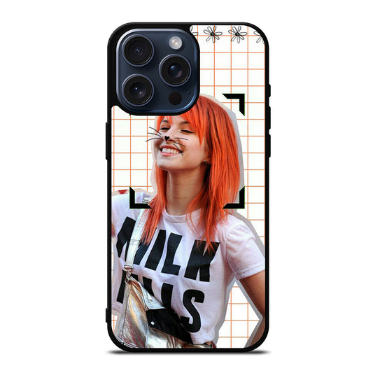 HAYLEY WILLIAMS PARAMORE CUTE iPhone 15 Pro Max Case Cover
