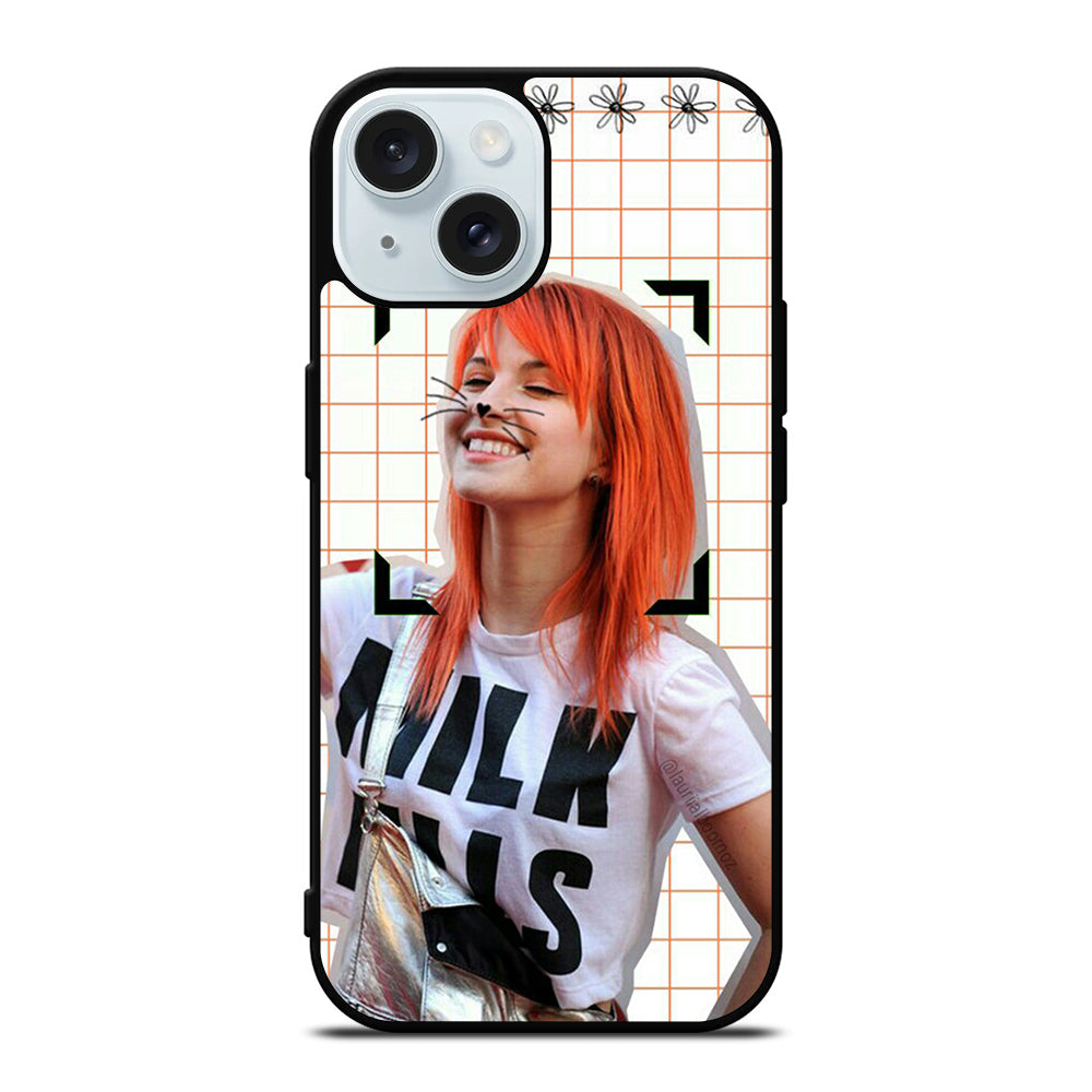 HAYLEY WILLIAMS PARAMORE CUTE iPhone 15 Case Cover