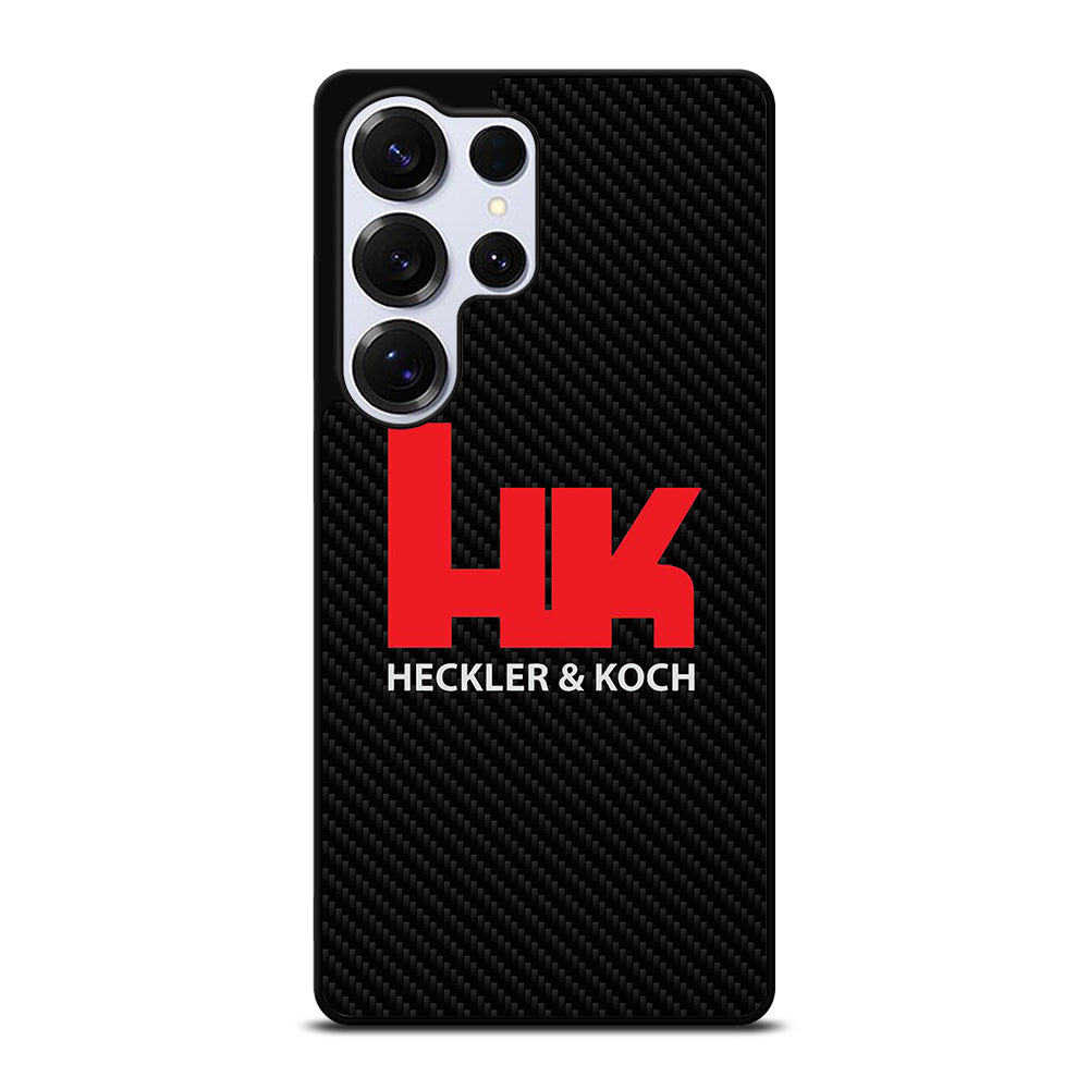 HECKLER AND KOCH LOGO CARBON Samsung Galaxy S25 Ultra Case Cover