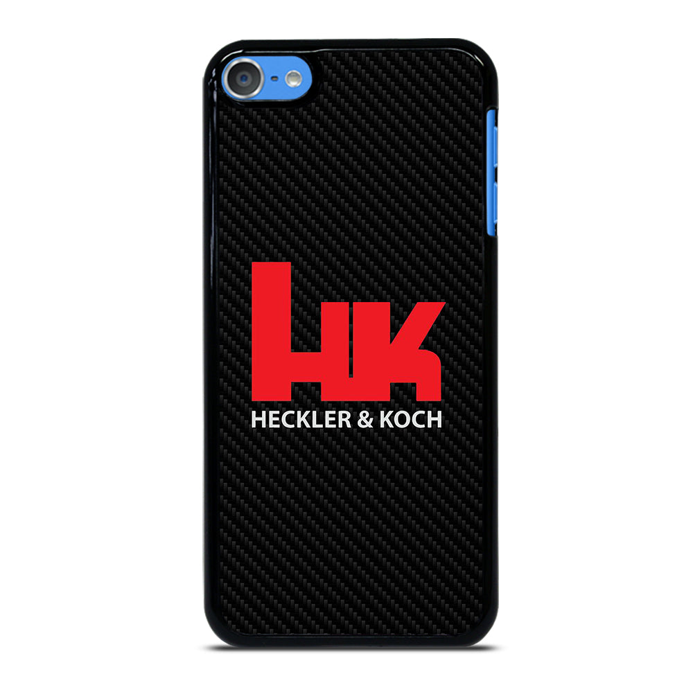 HECKLER AND KOCH LOGO CARBON iPod Touch 7 Case Cover