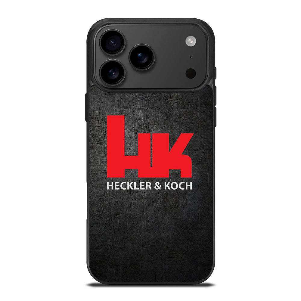 HECKLER AND KOCH LOGO METAL LOGO iPhone 17 Pro Max Case Cover