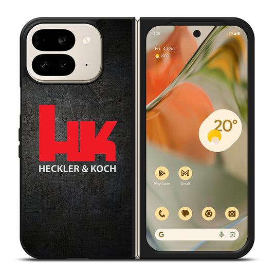 HECKLER AND KOCH LOGO METAL LOGO Google Pixel 9 Pro Fold Case Cover