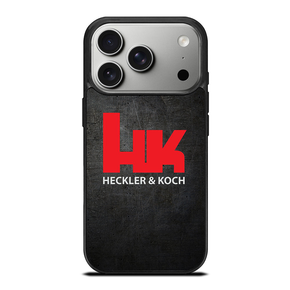 HECKLER AND KOCH LOGO METAL LOGO iPhone 17 Pro Case Cover