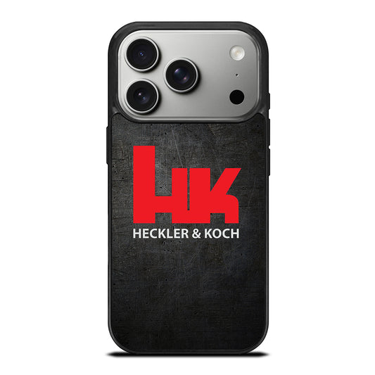 HECKLER AND KOCH LOGO METAL LOGO iPhone 17 Pro Case Cover