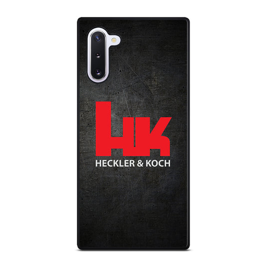 HECKLER AND KOCH LOGO METAL LOGO Samsung Galaxy Note 10 Case Cover