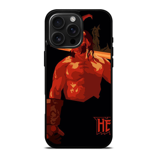 HELLBOY ART 2 iPhone 16 Pro Max Case Cover