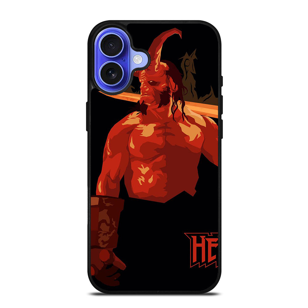 HELLBOY ART 2 iPhone 16 Case Cover