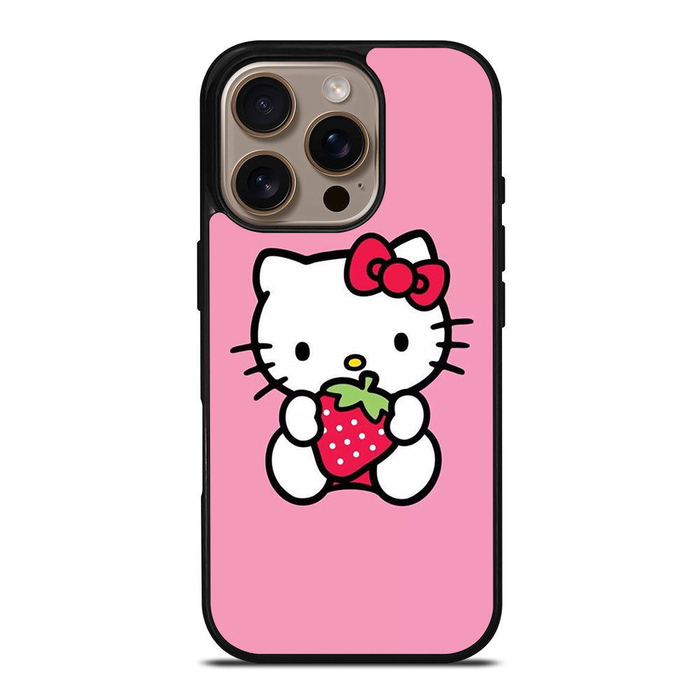 HELLO KITTY CARTOON iPhone 16 Pro Case Cover