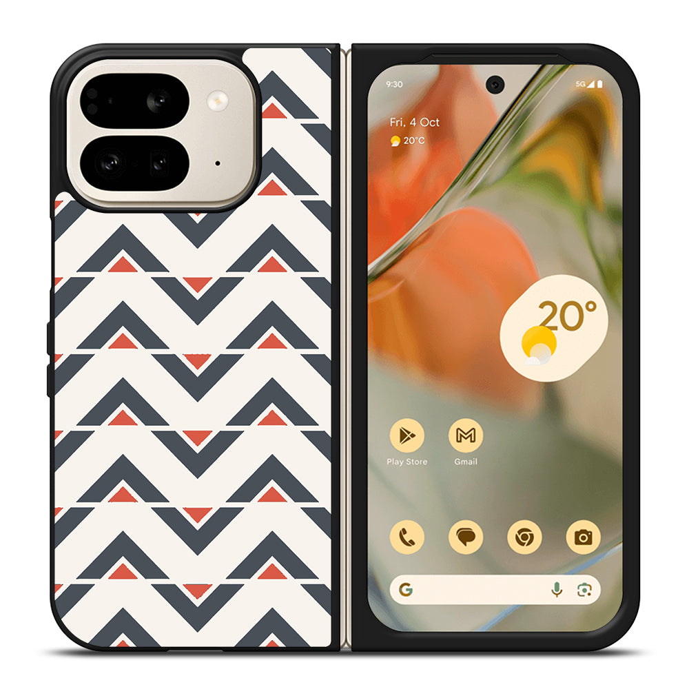 HERRINGBONE TRIANGLE PATTEN 1 Google Pixel 9 Pro Fold Case Cover