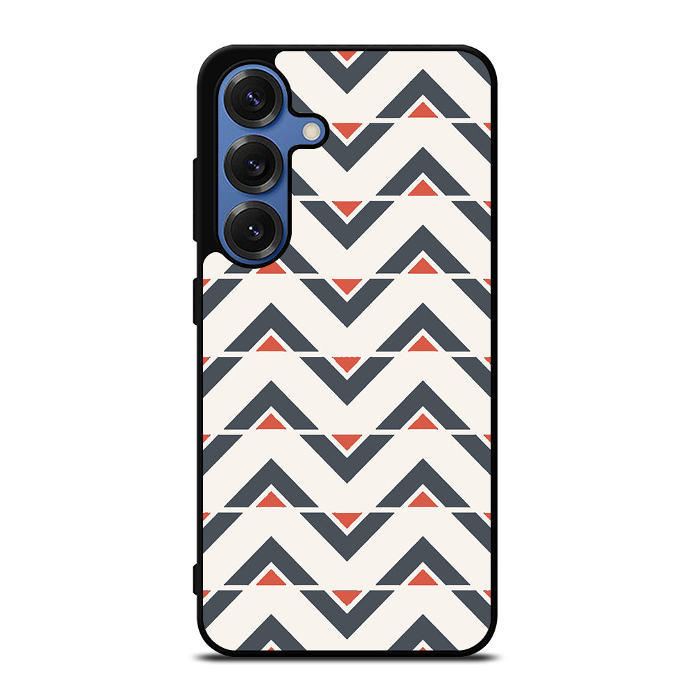 HERRINGBONE TRIANGLE PATTEN 1 Samsung Galaxy S25 Case Cover
