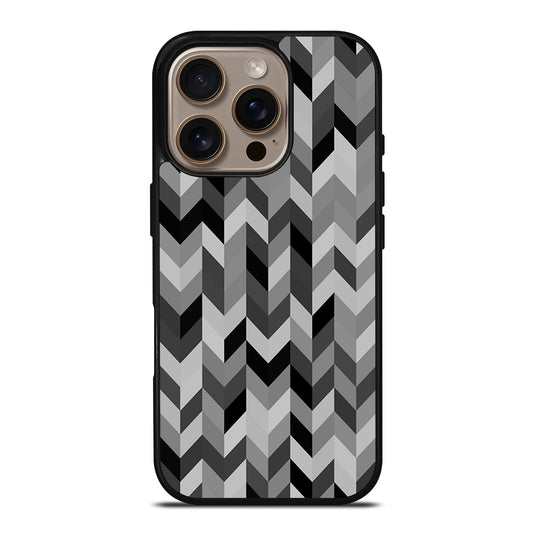 HERRINGBONE TRIANGLE PATTEN 2 iPhone 16 Pro Case Cover