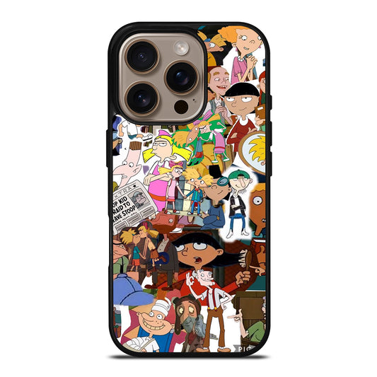 HEY ARNOLD COLLAGE 2 iPhone 16 Pro Case Cover