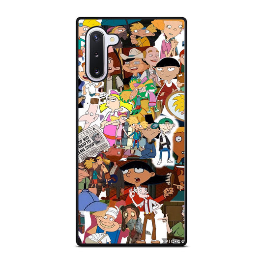 HEY ARNOLD COLLAGE 2 Samsung Galaxy Note 10 Case Cover