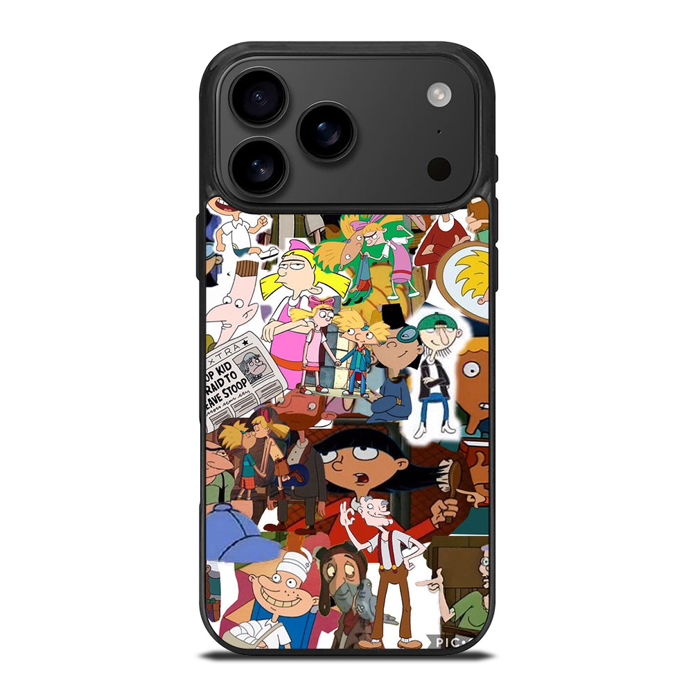 HEY ARNOLD COLLAGE 2 iPhone 17 Pro Max Case Cover