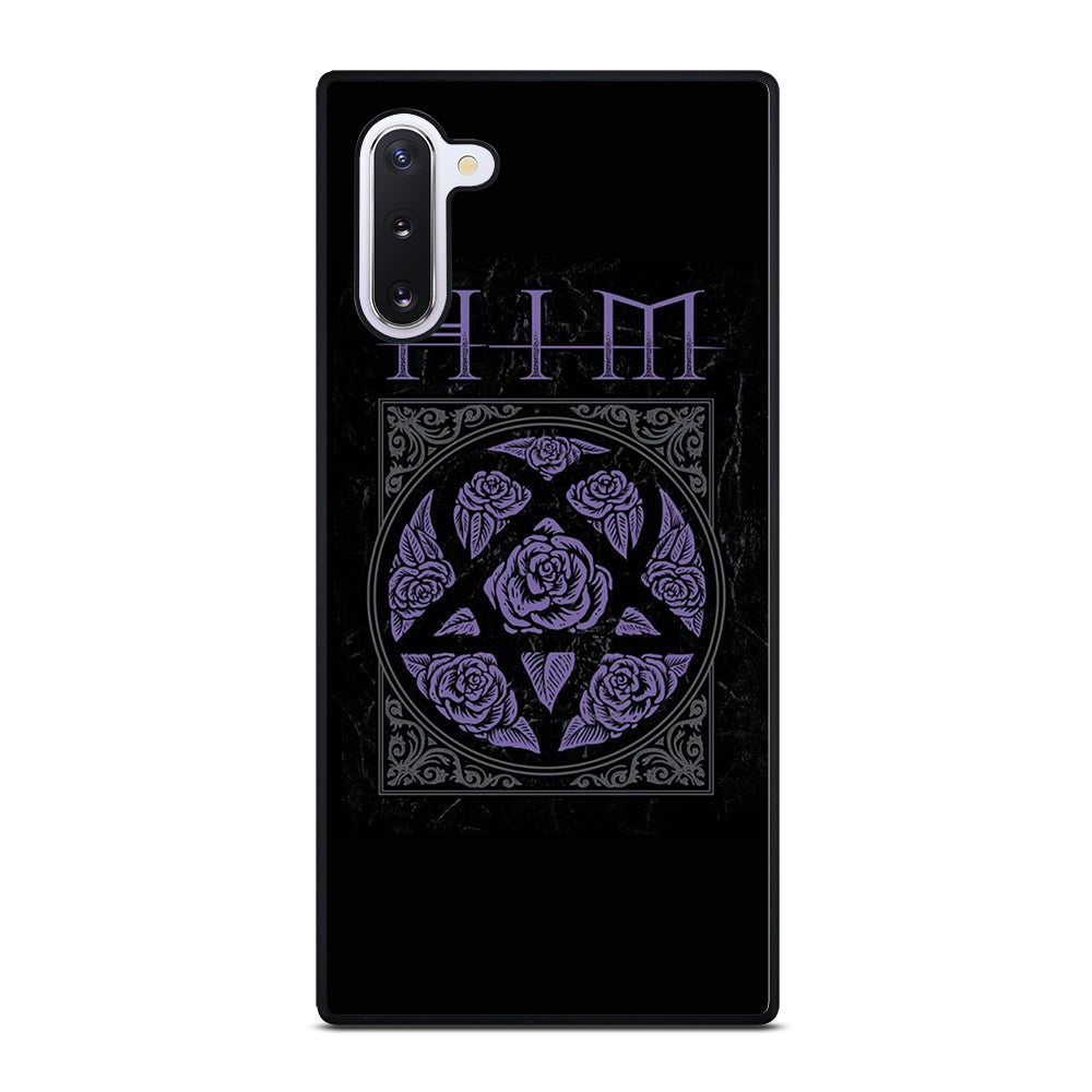 HIM BAND LOGO 1 Samsung Galaxy Note 10 Case Cover