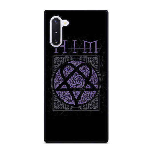 HIM BAND LOGO 1 Samsung Galaxy Note 10 Case Cover