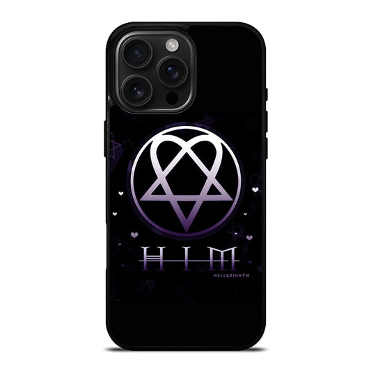 HIM BAND LOGO 2 iPhone 16 Pro Max Case Cover