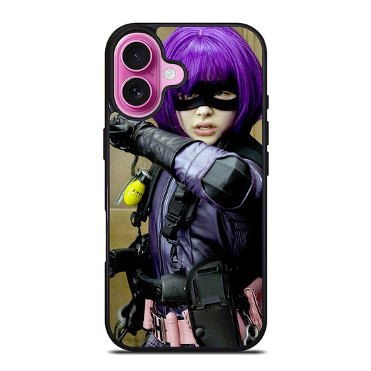 HIT GIRL KICK ASS 4 iPhone 16 Plus Case Cover