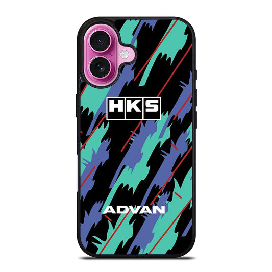 HKS RETRO ICON 2 iPhone 16 Plus Case Cover