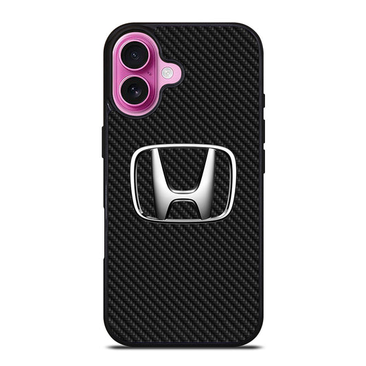 HONDA CARBON LOGO iPhone 16 Plus Case Cover