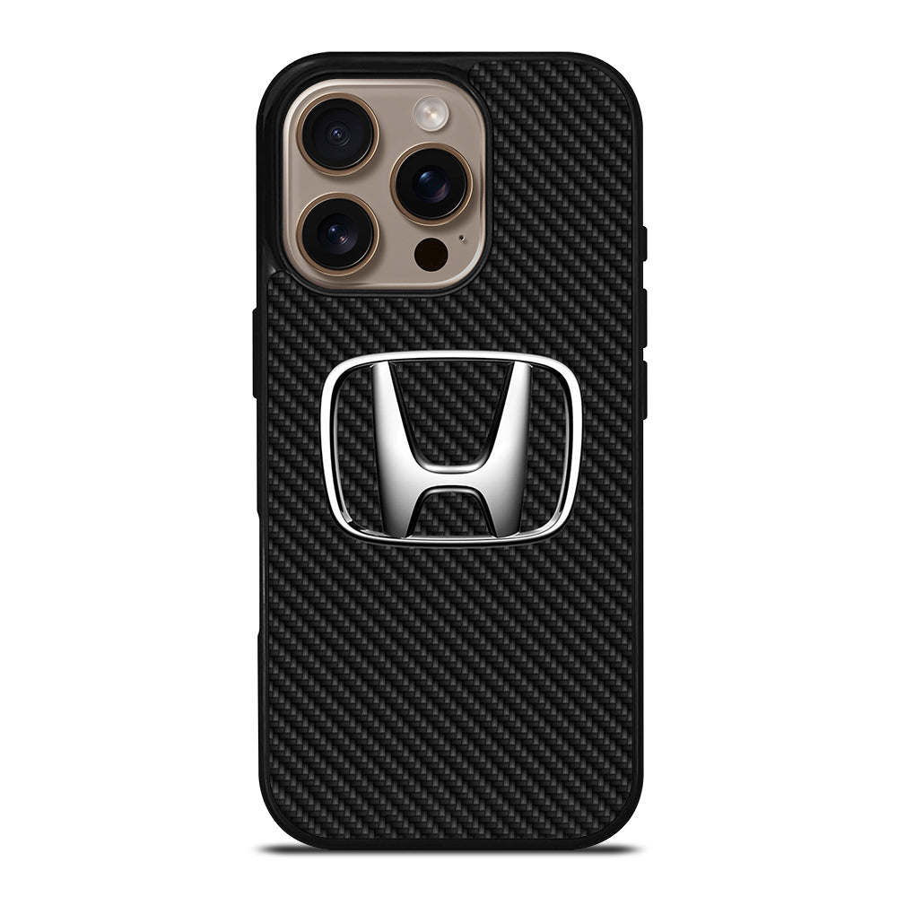 HONDA CARBON LOGO iPhone 16 Pro Case Cover